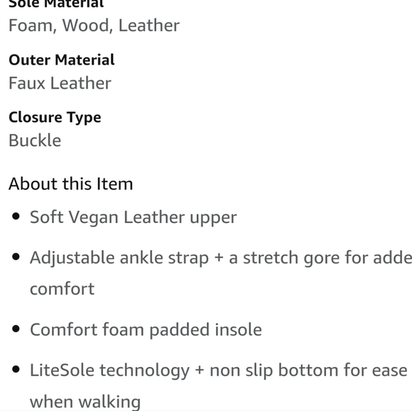 NEW! CUSHIONAIRE Slate Black Faux Leather Strappy Heeled Sandals 8. - Picture 4 of 10